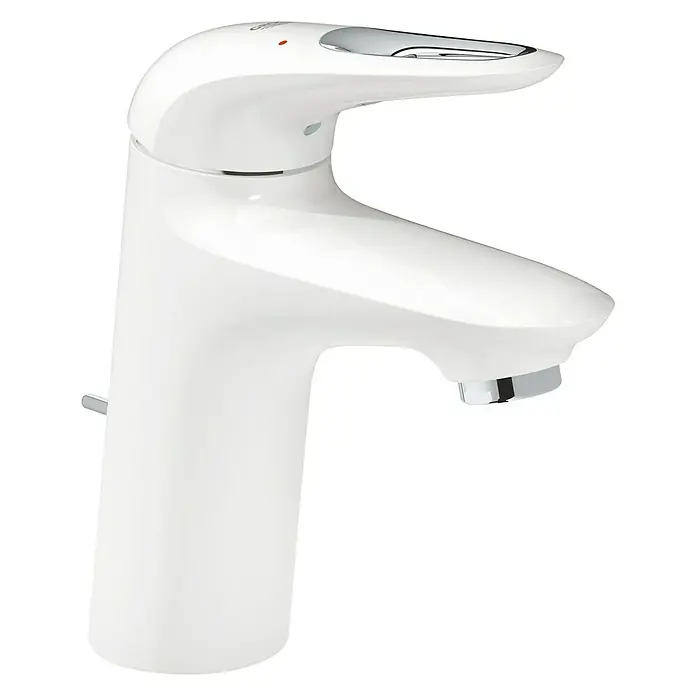 Grohe Eurostyle Waschtischarmatur S-Size - Weiß - Vorderansicht