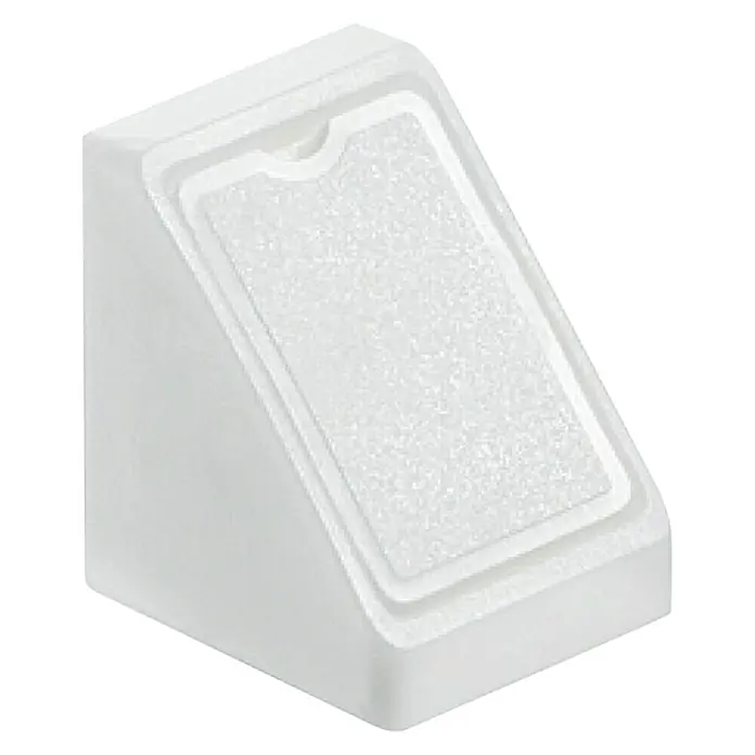 Stabilit Conector de esquina - 21 x 18 x 21 mm, Blanco - Vista frontal
