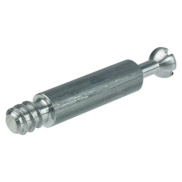 Häfele Spojni svornjak Minifix S 100 - Duljina: 32 mm, Duljina navoja: 8 mm - Pogled sprijeda