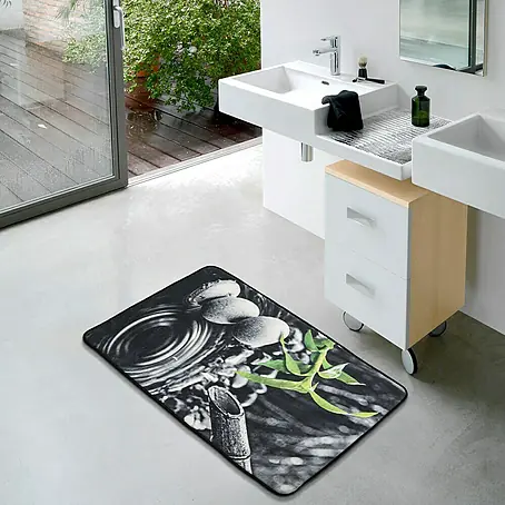 Alfombra para baño Zen Garden