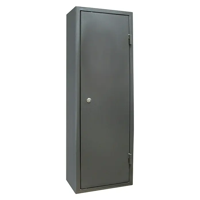 Format Munitionsschrank MNS 1400 - Schwenkriegelschloss, L x B x H: 350 x 450 x 1.450 mm - Vorderansicht