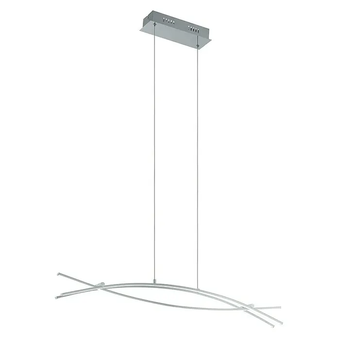 Eglo Lámpara colgante LED Nevado - L x An x Al: 90 x 8 x 110 cm - Vista frontal