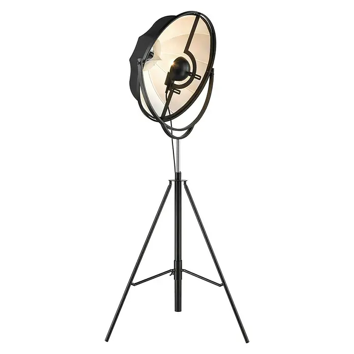 Tween Light Lámpara de pie Grazia - 60 W, Altura: 160 cm, Negro, E27 - Vista frontal