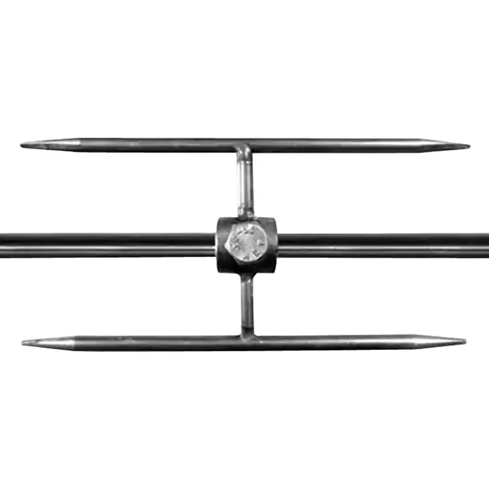 Drehspieß - Durchmesser: 8 cm - Vorderansicht