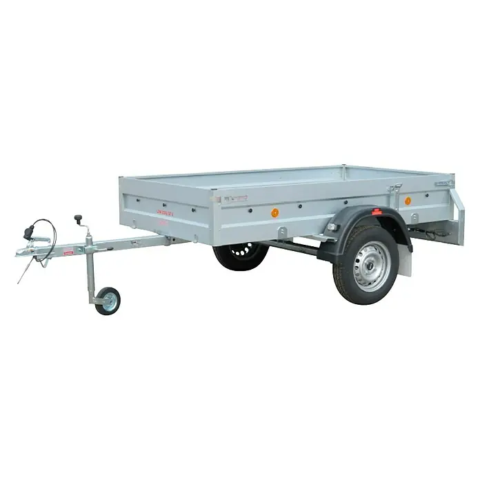 Pongratz Anhänger Tieflader LPA 230/12 U-STK - Nutzlast: 585 kg, Einachser, Kasteninnenmaß: 224,5 x 125 x 36 cm, Ungebremst