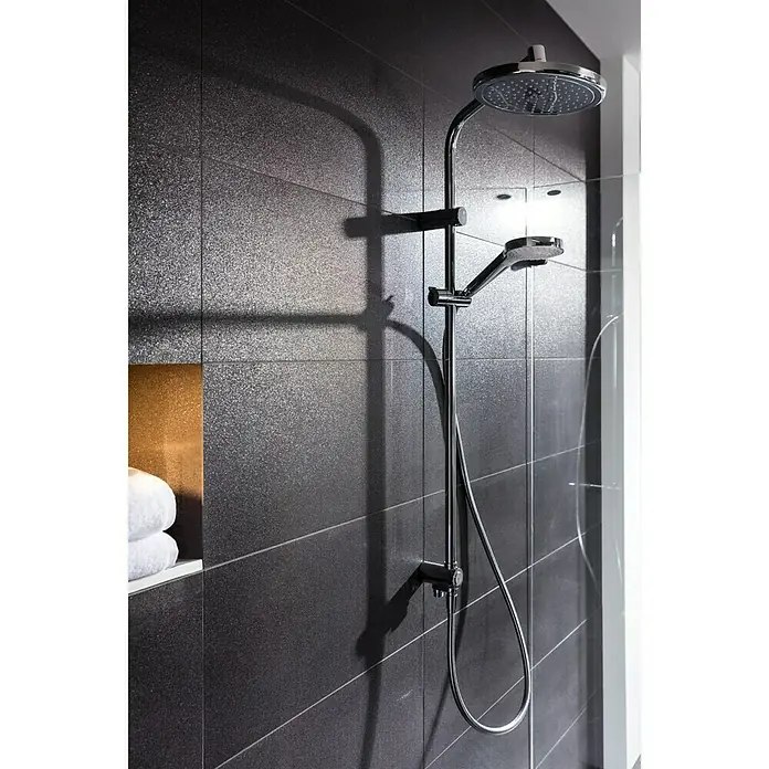 Porculanska pločica Smart Lux - 30 x 60 cm, Crne boje, Blistavo - Živopisni prikaz