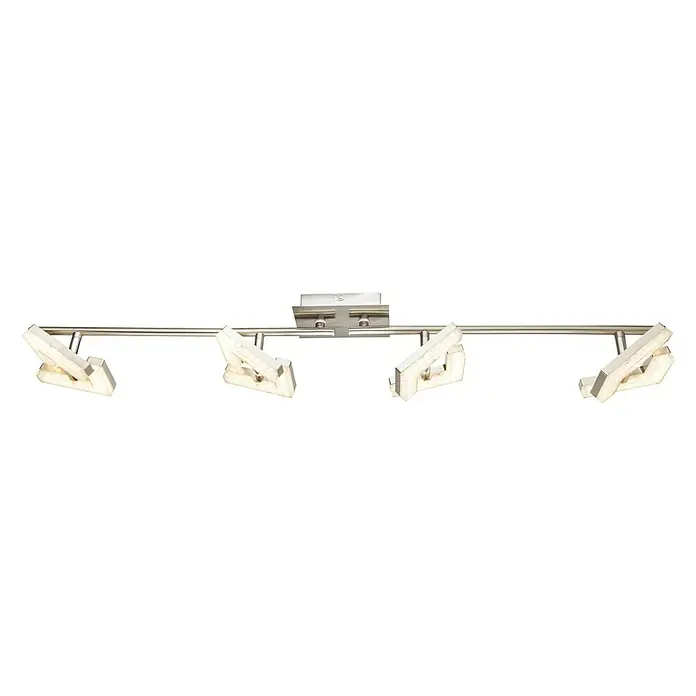 Tween Light LED-Deckenstrahler Square Crystal - 16 W, Warmweiß - Ansicht von unten