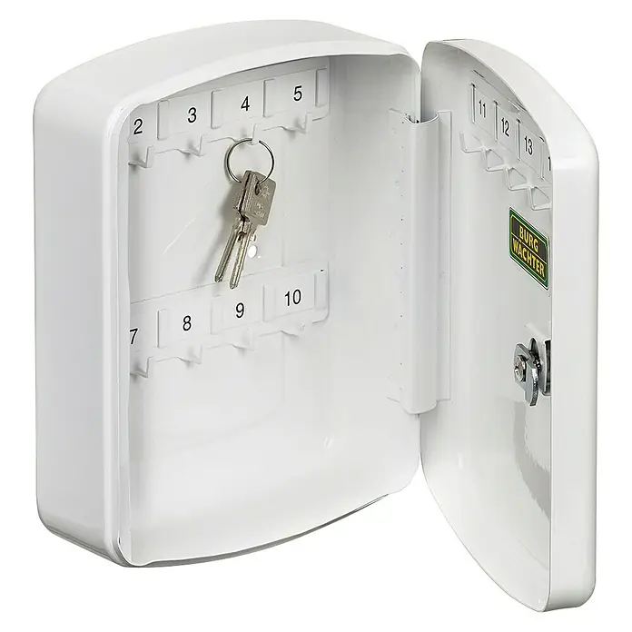 Burg-Wächter Kulcsdoboz Key Box - Horgok száma: 15 db, Fehér