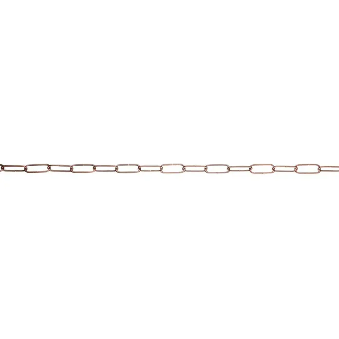 Stabilit Zierkette Meterware - Durchmesser: 2,8 mm, Stahl, Altkupferfarben