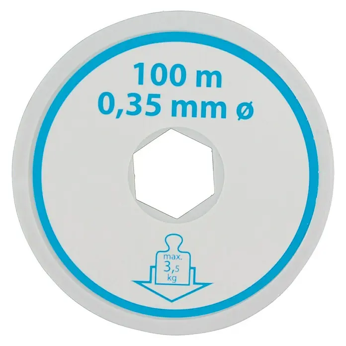 Stabilit Perlondraht - Ø x L: 0,35 mm x 100 m, Transparent