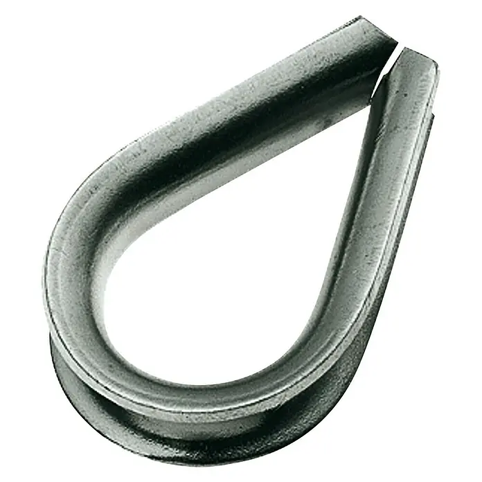 Stabilit Kausche - 2 Stk., Für Seildurchmesser: 8 mm, Edelstahl AISI 316/V4A