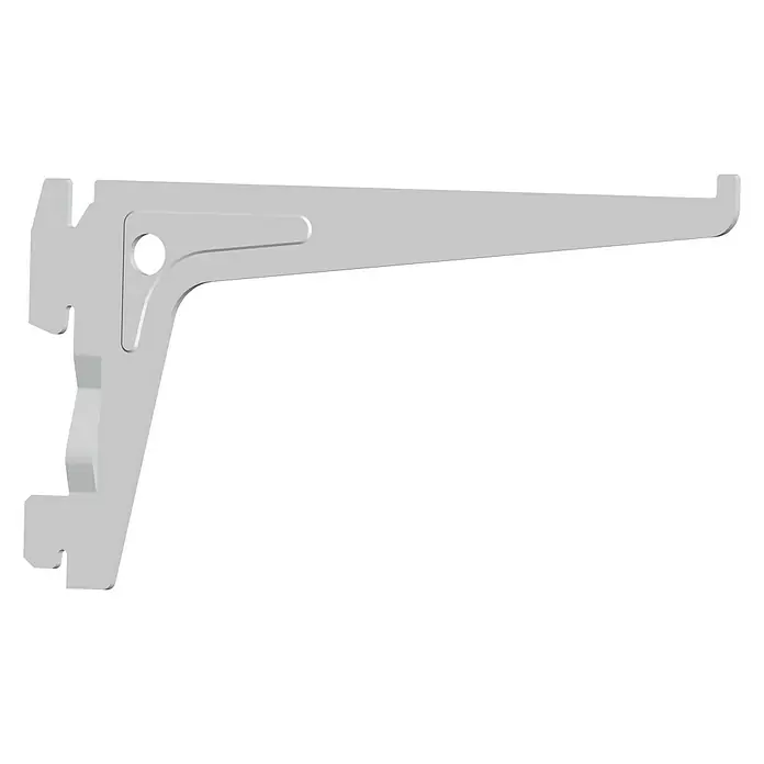 Element System Držač polica S 50 - Duljina: 15 cm, Bijele boje, Opteretivost: 60 kg