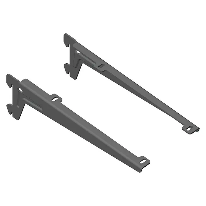 Element System Winkelträger - Länge: 23 cm, Geeignet für: Schiene Classic Raster 50, Belastbarkeit: 55 kg