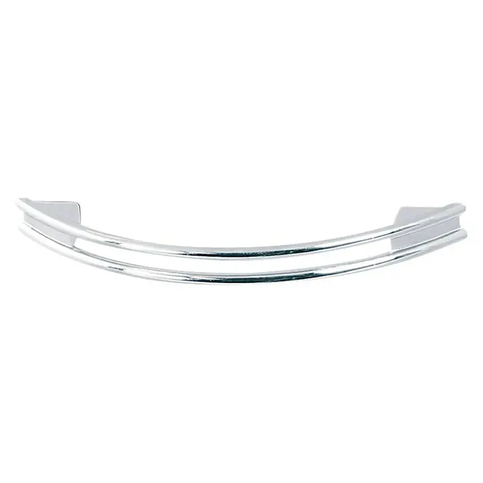 Ručka za namještaj - Tip ručke za namještaj: Držač, D x Š x V: 124 x 12 x 28 mm, Ostalo, Kromirano, Razmak provrta: 96 mm