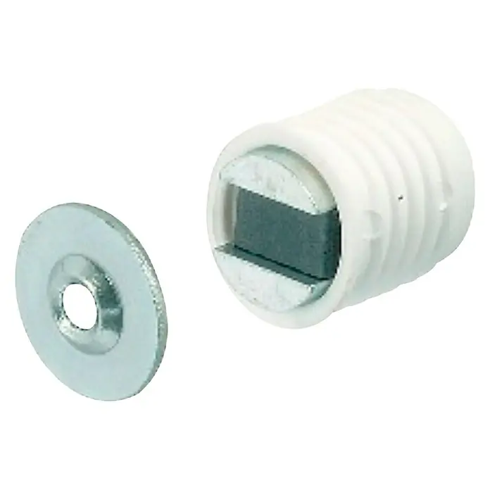 Stabilit Magnetverschluss - Haftkraft: 3,5 kg, Durchmesser Kopf: 14,5 mm, Weiß