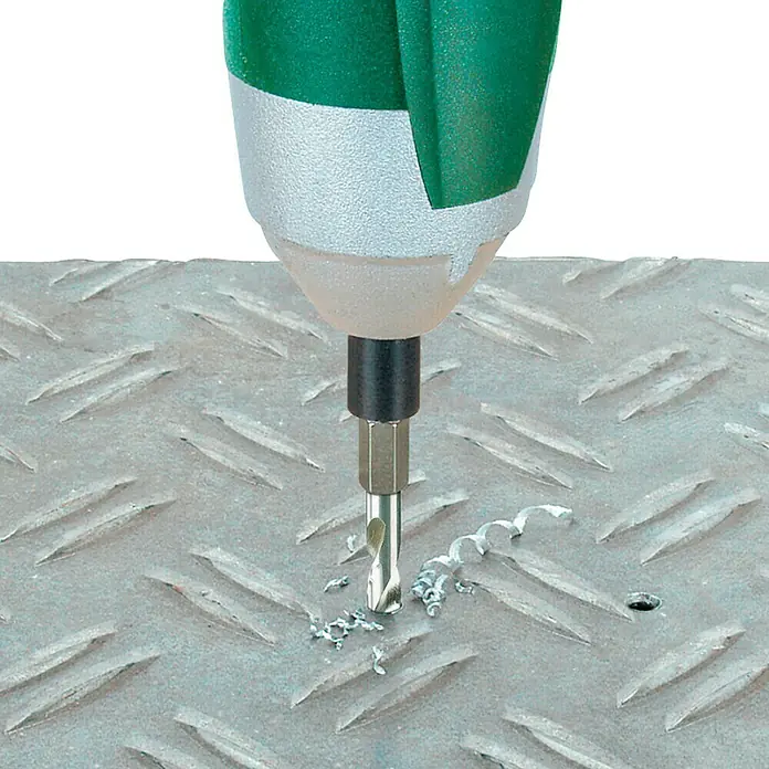 Craftomat Broca para metal - Diámetro: 5 mm - Producto en uso
