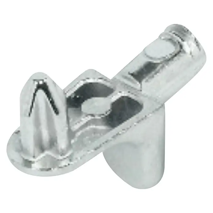Stabilit Soporte para estantes - Capacidad de carga: 15,5 kg, Zincado - Vista frontal