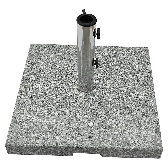 Sunfun Granitschirmständer Florenz - 25 kg, 45 x 45 cm - Ansicht von oben
