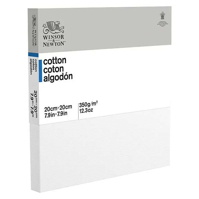 Winsor & Newton Classic Slikarsko platno sa drvenim okvirom - 20 x 20 x 1,9 cm, Pamuk, Trostruko grundirano - Pogled sprijeda