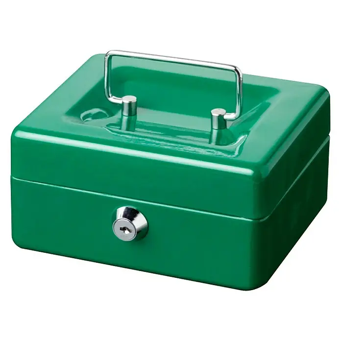 Burg-Wächter Geldkassette Money 5015 - 12 x 15 x 8 cm, Grün
