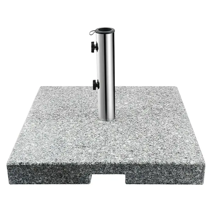 Sunfun Granitschirmständer Korint - 60 kg, 50 x 50 cm