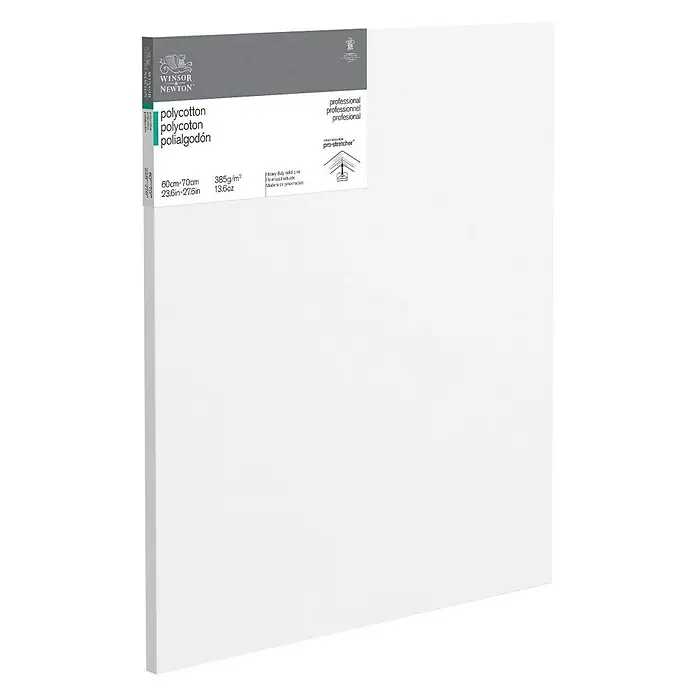 Winsor & Newton Slikarsko platno sa drvenim okvirom Professionell - 60 x 70 x 2,1 cm, mješavina pamuka, Trostruko grundirano - Pogled sprijeda