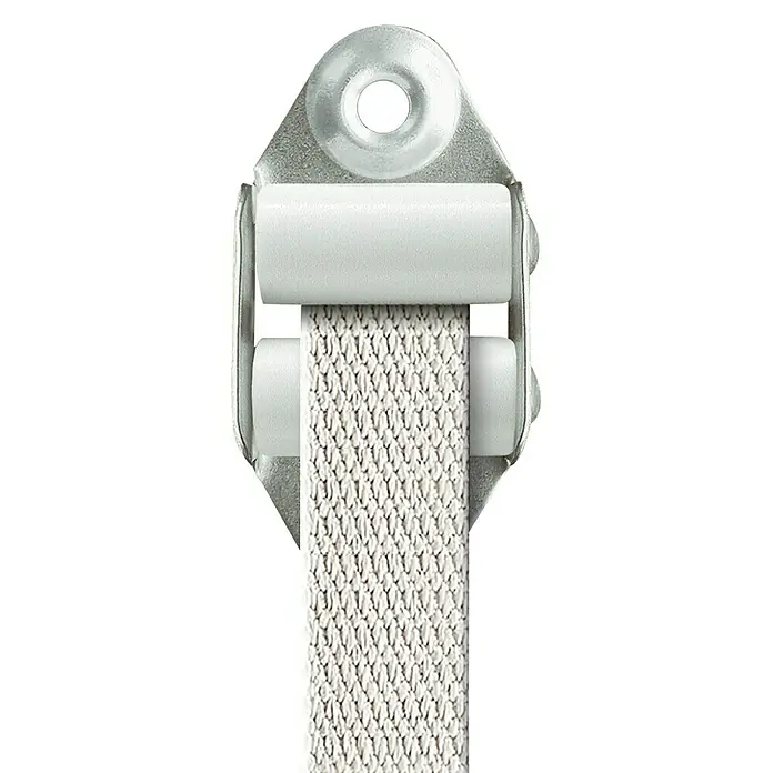 Schellenberg Guía para correa Standard Mini - Apto para: Mini sistemas de persianas enrollables, Anchura de la correa: 14 mm, Blanco