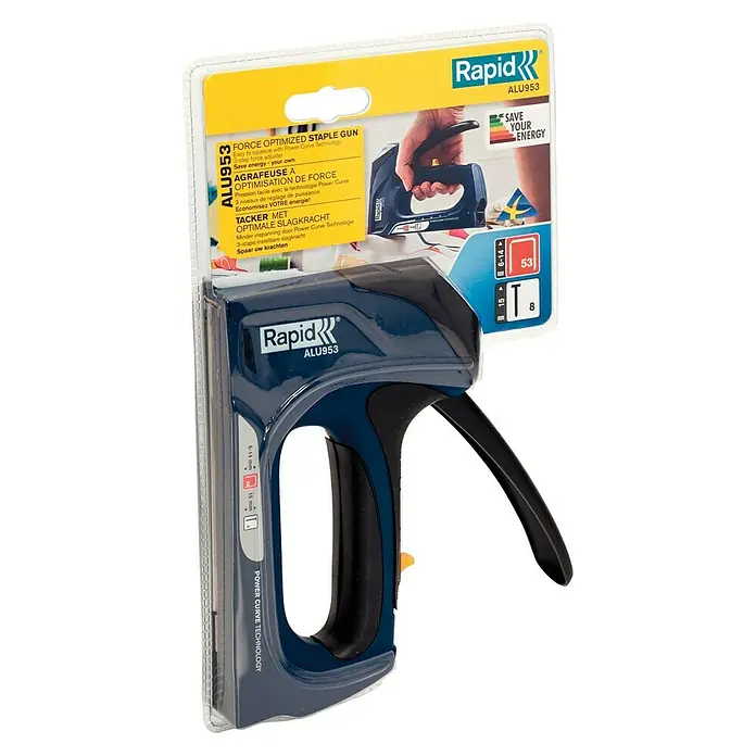 Rapid Handtacker ALU953 Touch&Feel - Nietdiepte: 15 mm