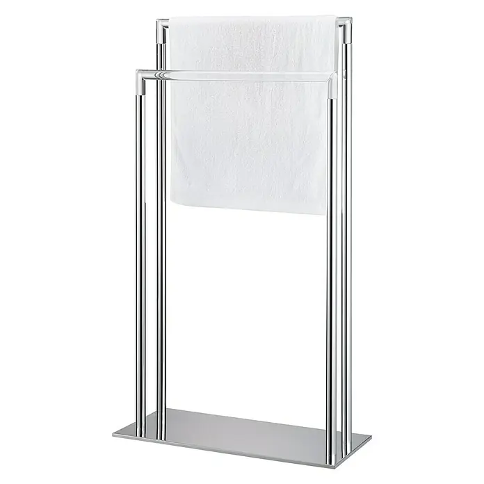 Camargue Ilayda Handtuchständer - Höhe: 81 cm, Chrom