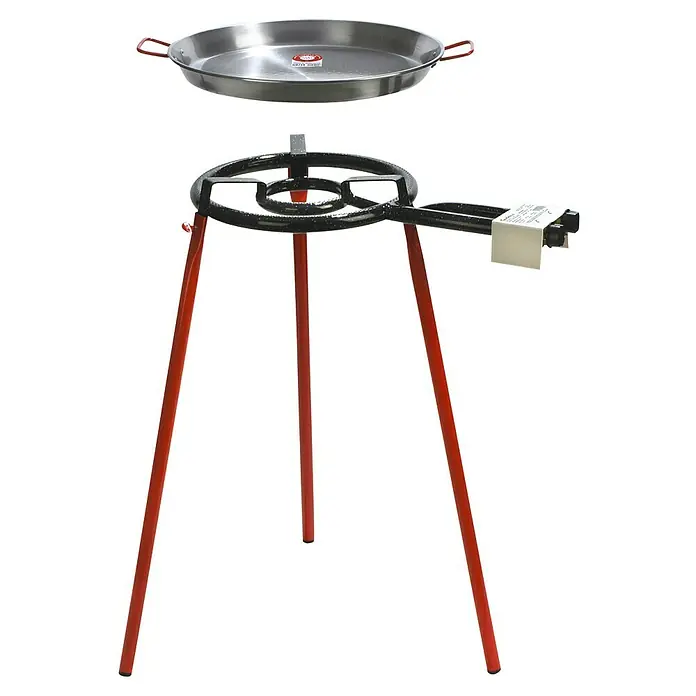Paella-Grill-Set Mediterani - 9,7 kW - Linke Seitenansicht