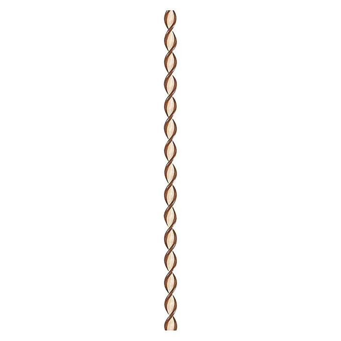 Cortina para puerta Formentera - Beige/Marrón, 90 x 210 cm