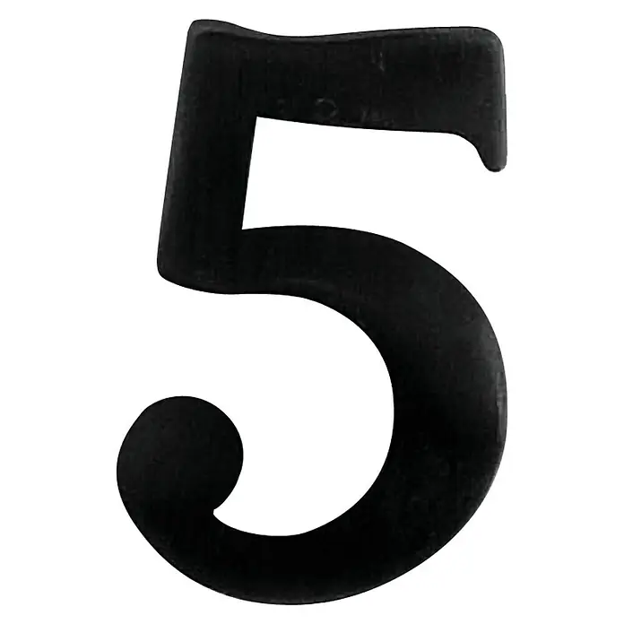 Micel Número - 5, Negro