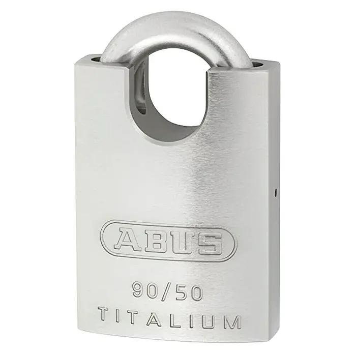 Abus Marine Candado 90RK/50 - An x Al: 50 x 81,5 mm, 1 ud., Aluminio