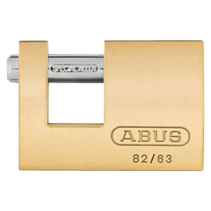 Abus Candado Monobloc 82/63 - An x Al: 64 x 45 mm, 1 ud., Latón