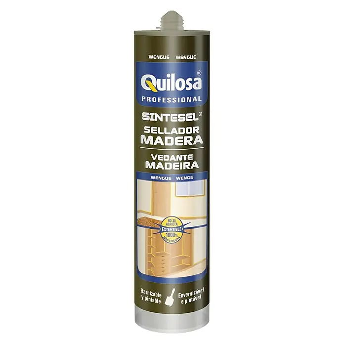 Quilosa Sellador para madera Sintesel - Wengué, 300 ml