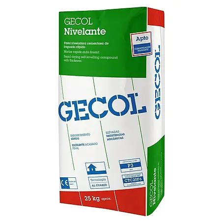 Gecol  Autonivelante de cemento Nivelante