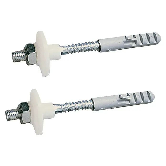 Tornillo de fijación Lavabo envasado - Largo: 110 mm, 2 uds.