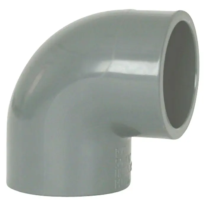 Codo PVC presión - 32 mm, 90 °