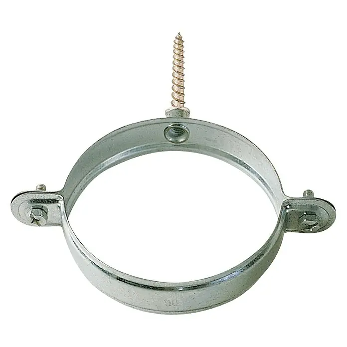 Abrazadera para bajante - 125 mm, Acero