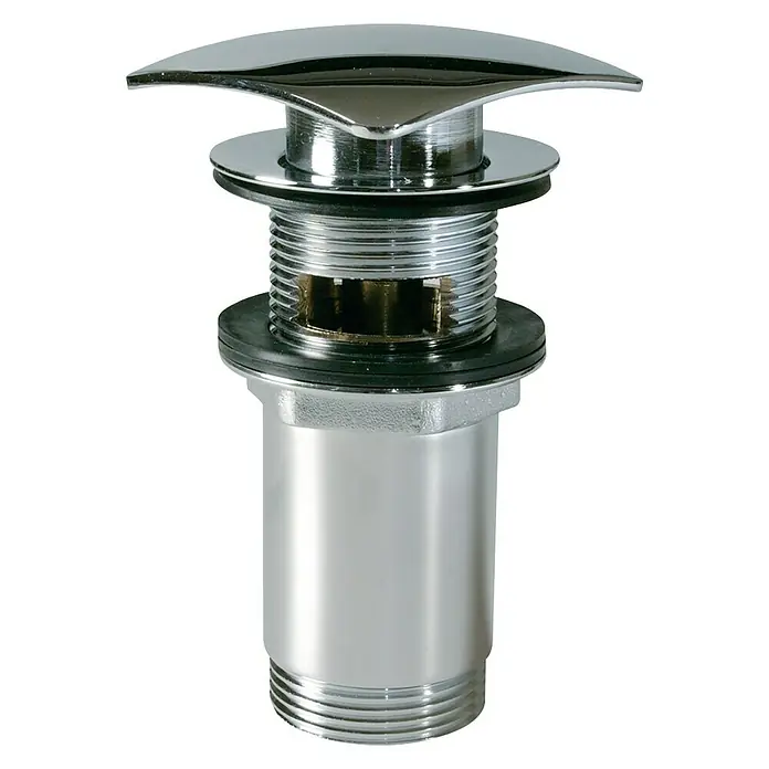 Válvula click clack cuadrada con rebosadero - 1¼''