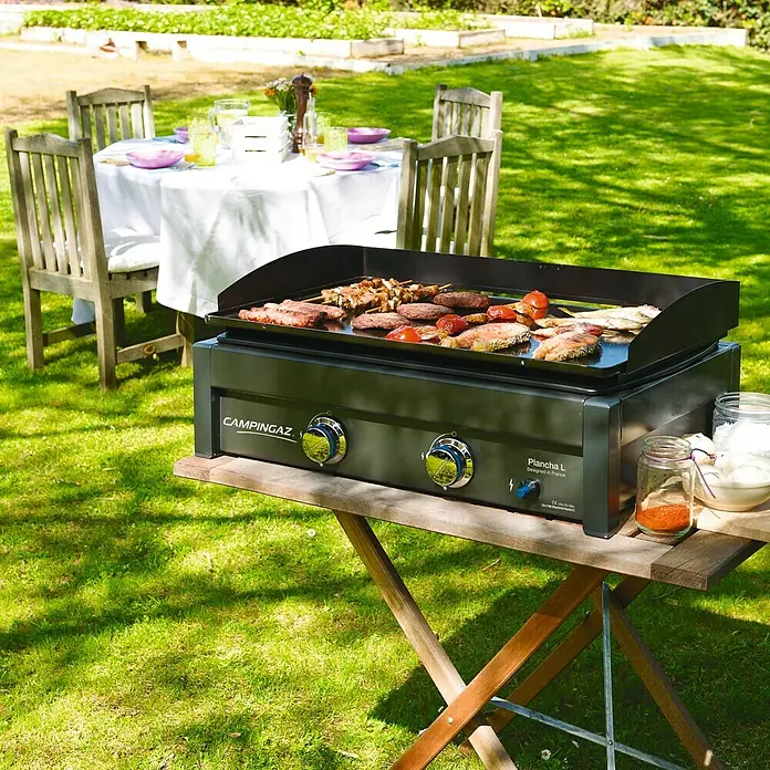 Campingaz Plancha de gas L - L x Al: 49,7 x 28,4 cm