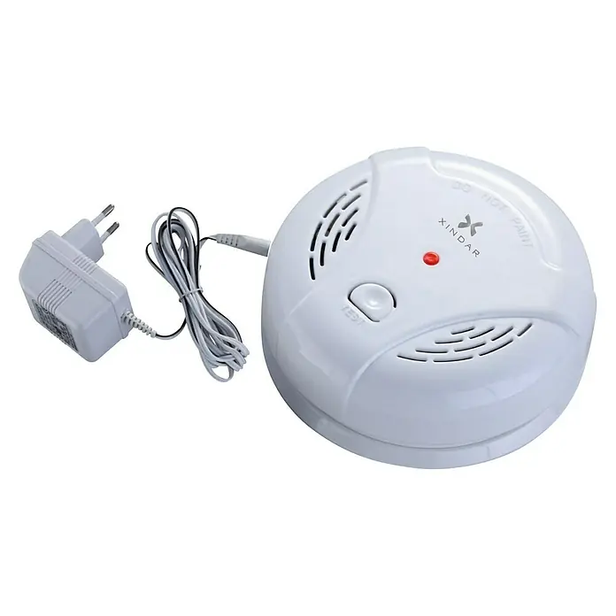 Xindar Detector de gas DEGASS - Diámetro: 10,7 cm, Señal de alarma: 85 dB