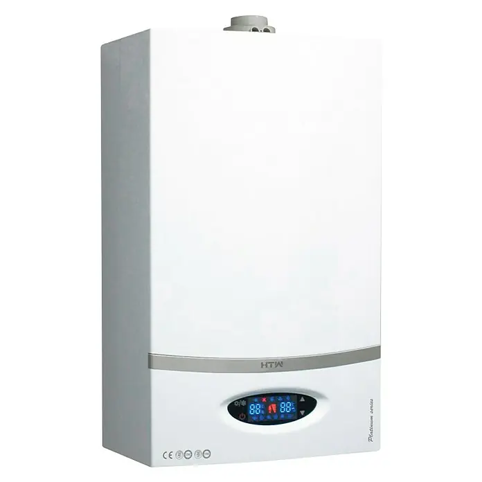 HTW Caldera Platinum Q28 - Display multifunción, Capacidad: 8 l, 28 kW