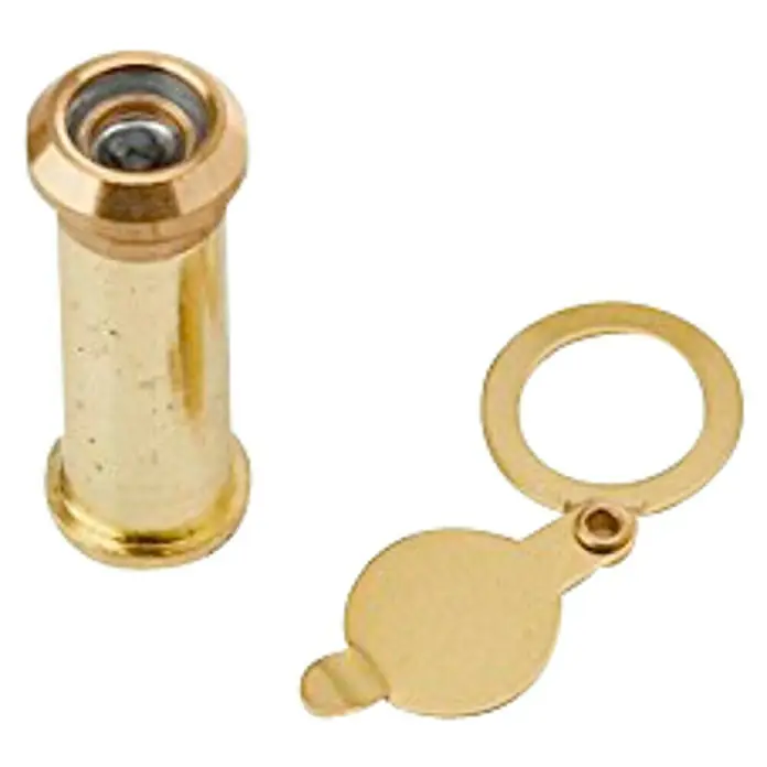 Abus Mirilla TSP1216 - Oro, Grosor de puerta: 35 mm - 59 mm, Latón