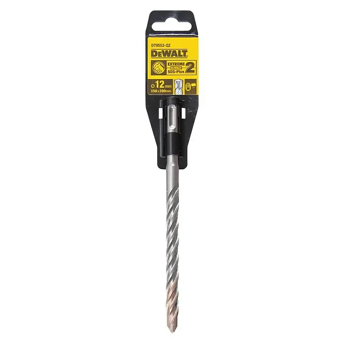 Dewalt Broca para hormigón SDS-Plus DT9553-QZ - Diámetro: 12 mm, Largo: 200 mm