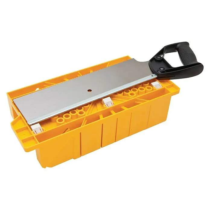 Stanley Caja y cortador de ingletes 1-20-600 - Longitud de hoja: 355 mm, 317,5 x 170,2 x 108,3 mm