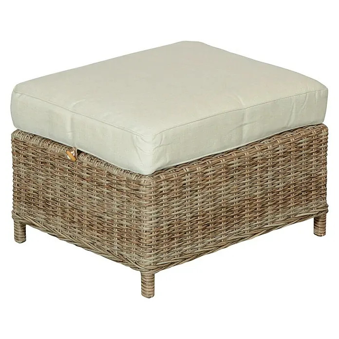 Taburete reposapiés Gotland - L x An: 61 x 51 cm, Arena