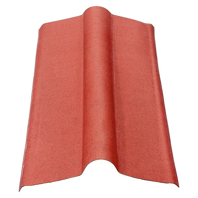 Onduline Cumbrera Easyline A100 Intense - Rojo, 1 m, Betún