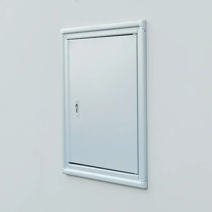 Novoferm Tapa de registro cortafuegos EI 260 - 70 x 70 cm, Tratamiento superficial: Lacado