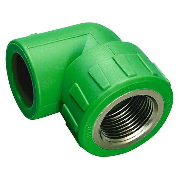 Codo PPR soldar - roscar H-H - DN 32, 90 °, 1″, Polipropileno